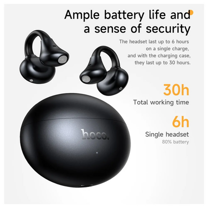 Handsfree Bluetooth HOCO EA8, TWS, Hvit