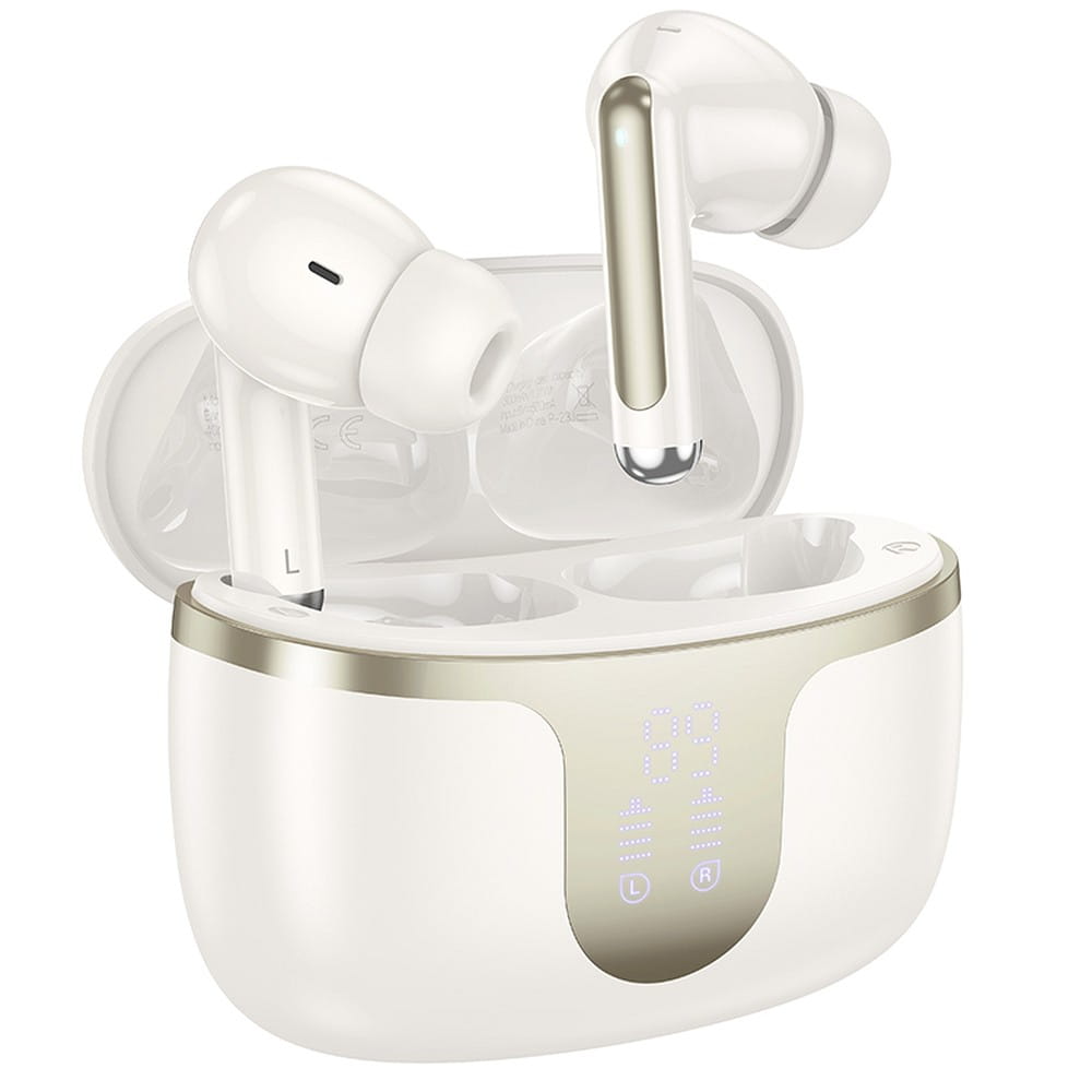 Handsfree Bluetooth HOCO EQ10, TWS, Hvit