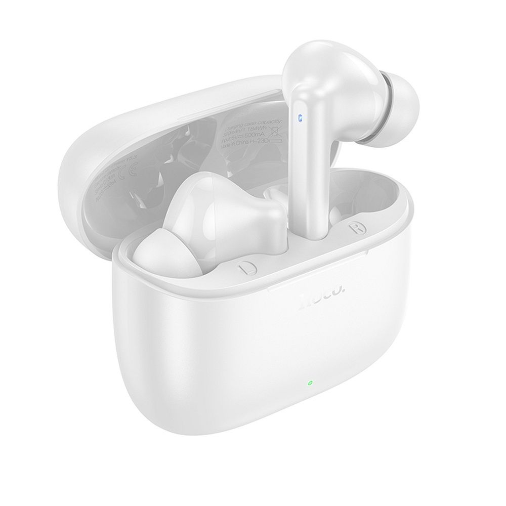 Bluetooth håndfri Bluetooth HOCO EQ2, TWS, hvit 