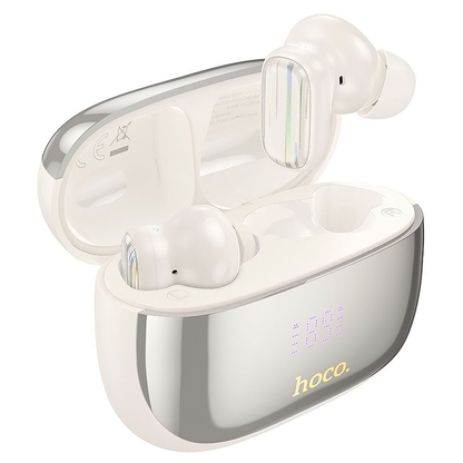 Handsfree Bluetooth HOCO EQ20, TWS, ANC, MultiPoint, Hvit