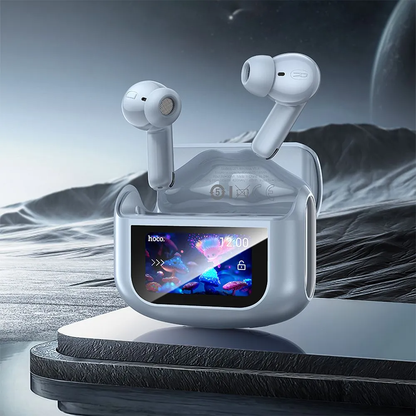Handsfree Bluetooth HOCO EQ21, TWS, ANC, Blå