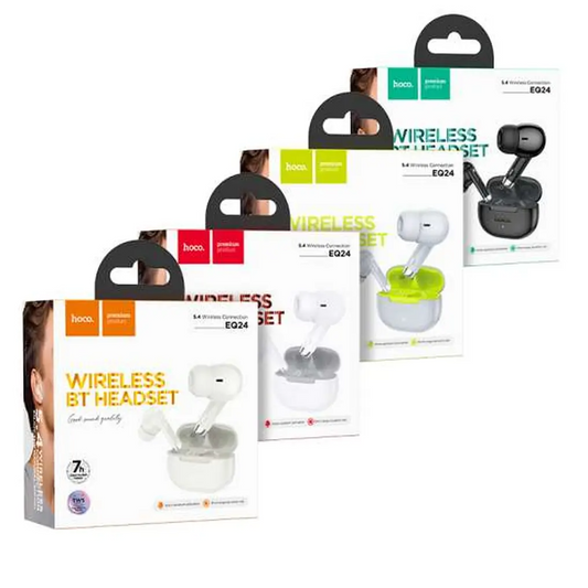 Handsfree Bluetooth HOCO EQ24, TWS, Gull