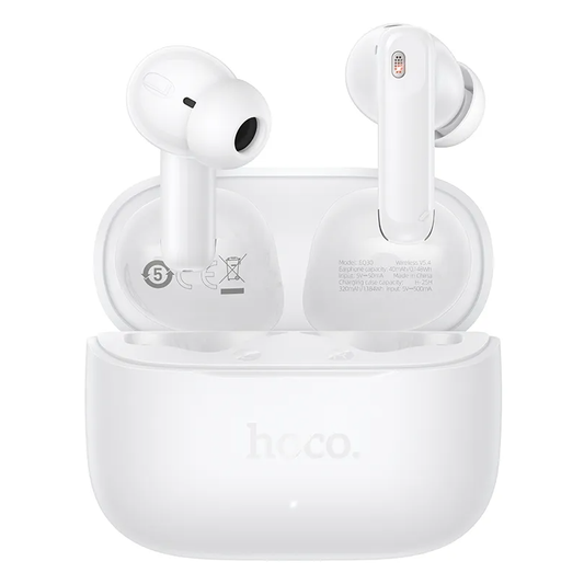 Handsfree Bluetooth HOCO EQ30, TWS, Hvit