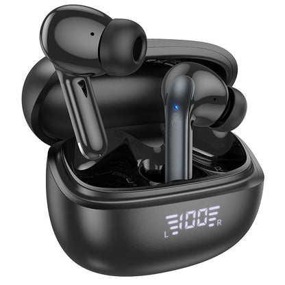 Håndfrie Bluetooth-hodetelefoner HOCO EQ5, TWS, ANC, svart 
