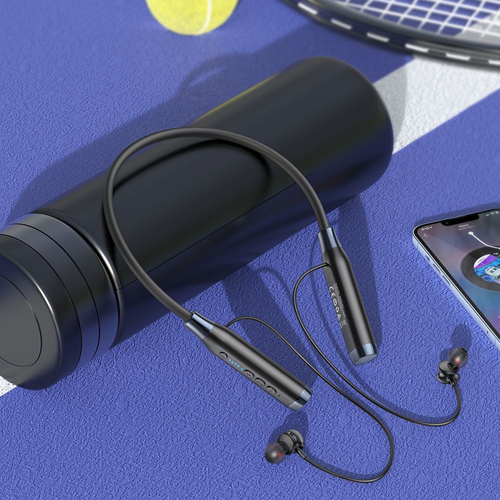 Handsfree Bluetooth HOCO ES62, A2DP, Svart