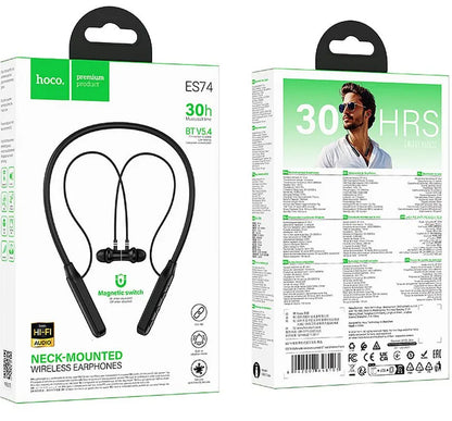 Handsfree Bluetooth HOCO ES74, A2DP, Svart