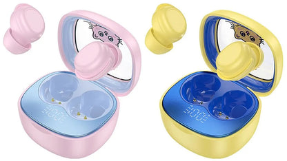 Handsfree Bluetooth HOCO EW111, TWS, Rosa