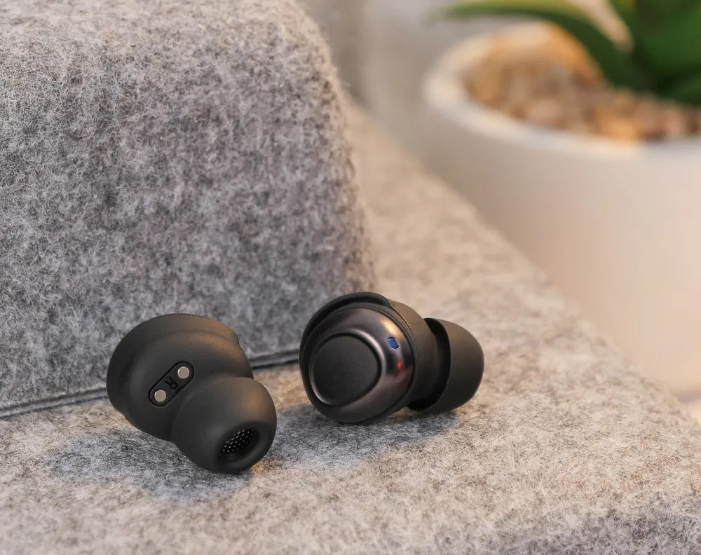 Handsfree Bluetooth HOCO EW200, TWS, Svart