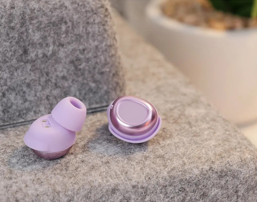 Handsfree Bluetooth HOCO EW200, TWS, Lilla