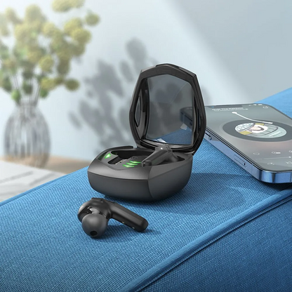 Handsfree Bluetooth HOCO EW28, TWS, Svart