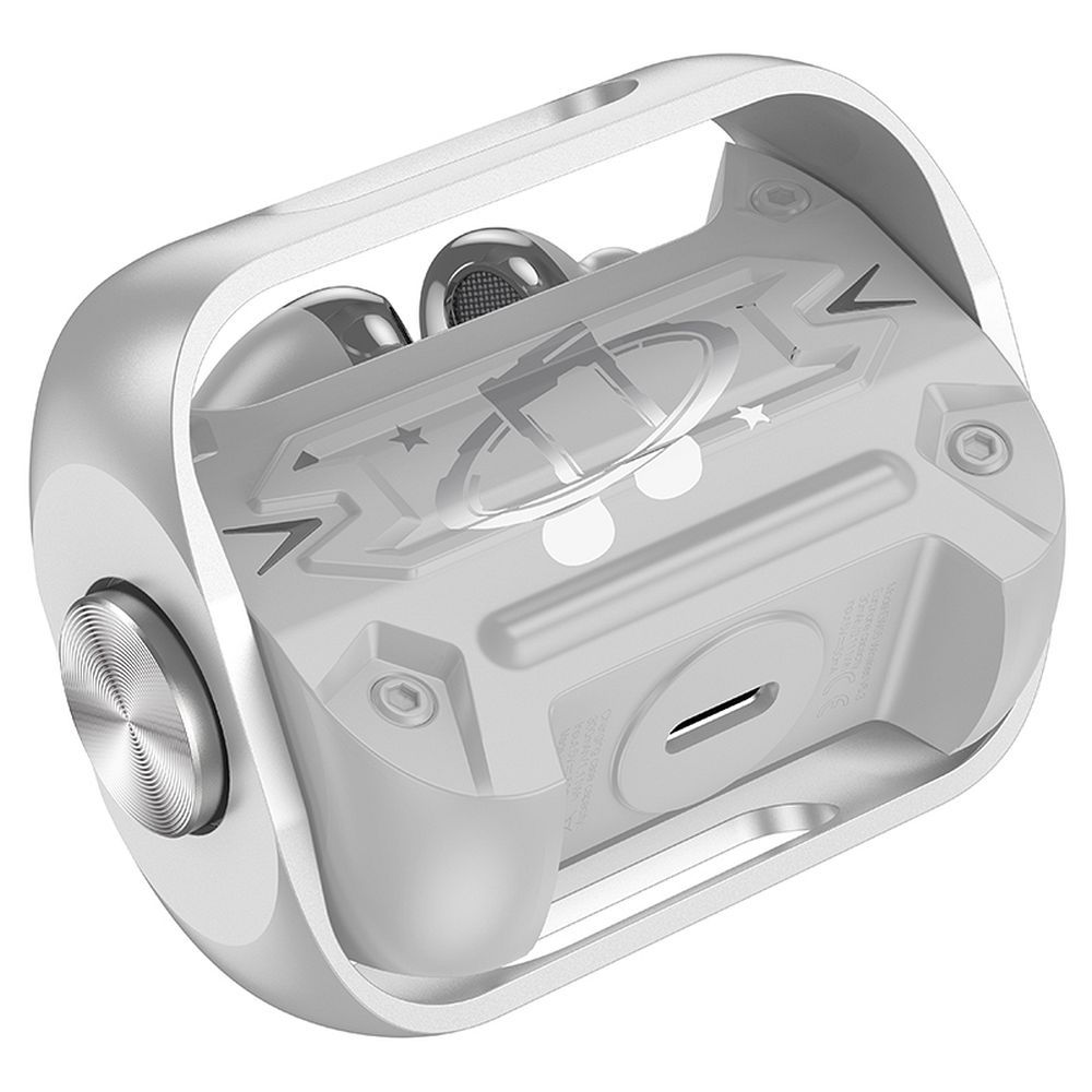 Handsfree Bluetooth HOCO EW55, TWS, Sølv