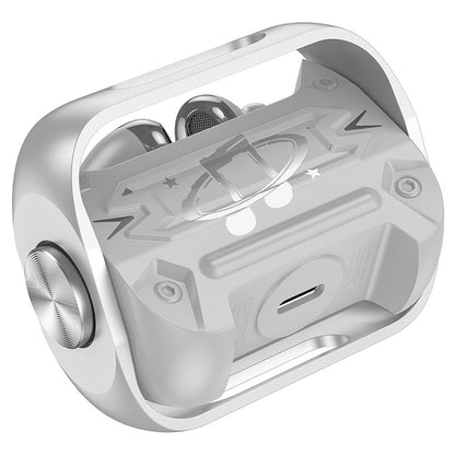 Handsfree Bluetooth HOCO EW55, TWS, Sølv