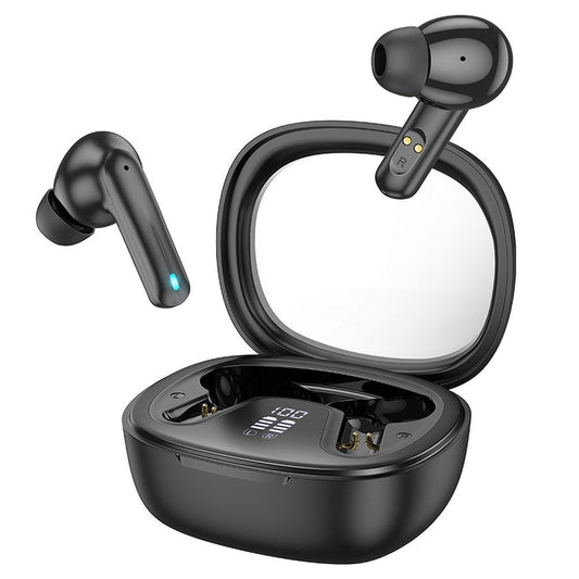 Håndfri Bluetooth hodetelefon HOCO Shadow EQ6, TWS, Svart 