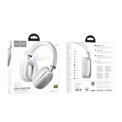 Handsfree Bluetooth HOCO W35, A2DP, Sølv