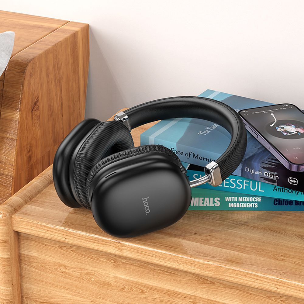 Handsfree Bluetooth HOCO W35 Max, A2DP, Svart