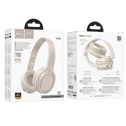 Handsfree Bluetooth HOCO W46, A2DP, Hvit