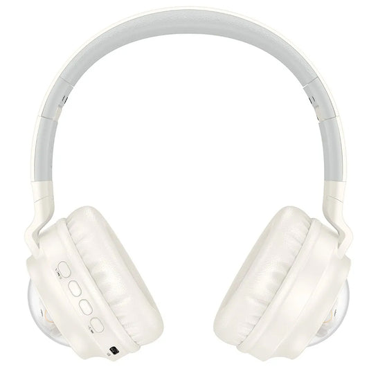 Handsfree Bluetooth HOCO W50 Kids Cute Cat, A2DP, Hvit