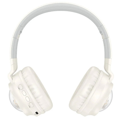 Handsfree Bluetooth HOCO W50 Kids Cute Cat, A2DP, Hvit