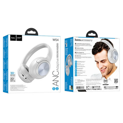 Handsfree Bluetooth HOCO W54, A2DP, ANC, Grå
