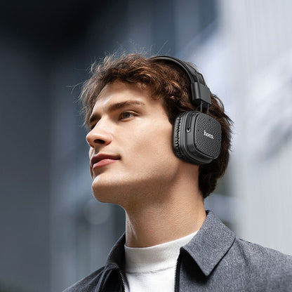 Handsfree Bluetooth HOCO W56, A2DP, Svart