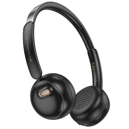 Handsfree Bluetooth HOCO W62, Svart