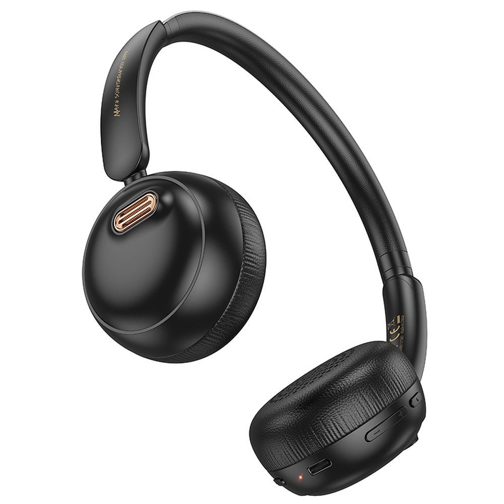 Handsfree Bluetooth HOCO W62, Svart