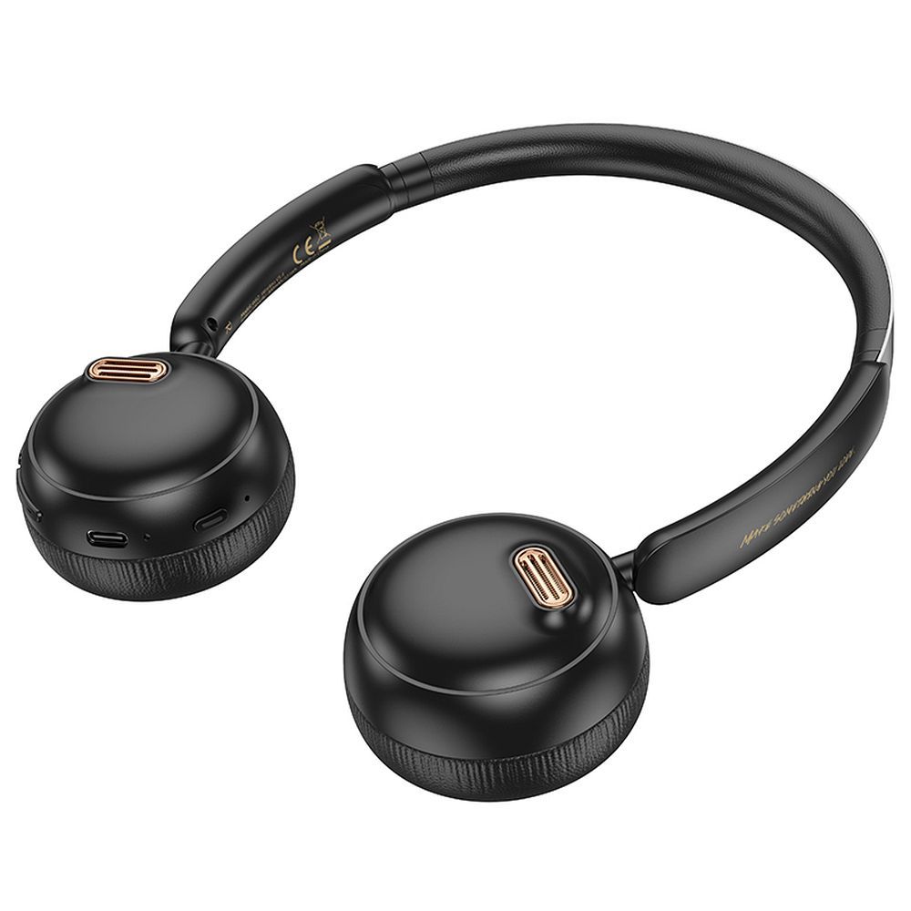 Handsfree Bluetooth HOCO W62, Svart
