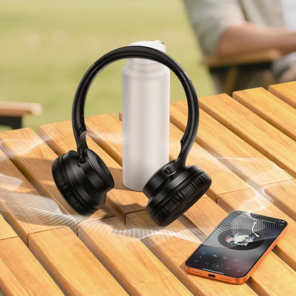 Handsfree Bluetooth HOCO W71, A2DP, Svart
