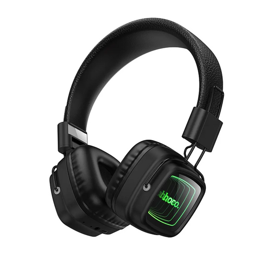 Handsfree Bluetooth HOCO W72, A2DP, Svart