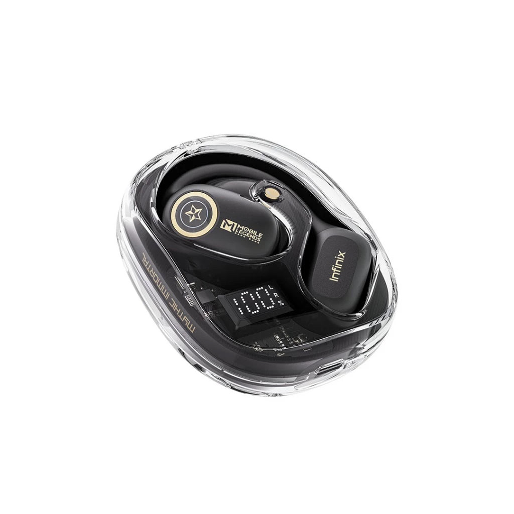 Handsfree Bluetooth Infinix ZLoop 3 XEO2P, TWS, Svart