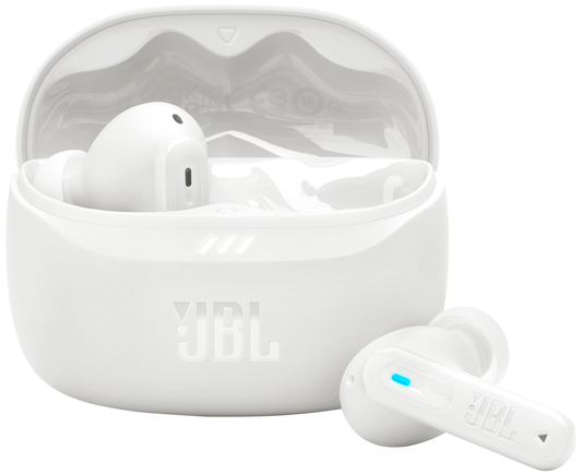 Handsfree Bluetooth JBL Tune Beam 2, TWS, ANC, MultiPoint, Hvit JBLTBEAM2WHT