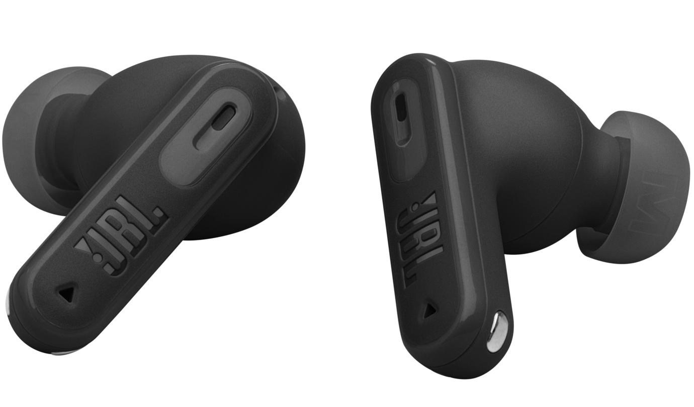 Handsfree Bluetooth JBL Tune Beam 2, TWS, ANC, MultiPoint, Svart JBLTBEAM2BLK