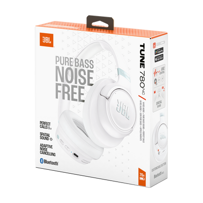Handsfree Bluetooth JBL Tune 780NC, MultiPoint, A2DP, ANC, Hvit