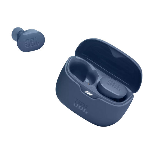 Handsfree Bluetooth JBL Tune Buds, TWS, ANC, MultiPoint, Blå JBLTBUDSBLU