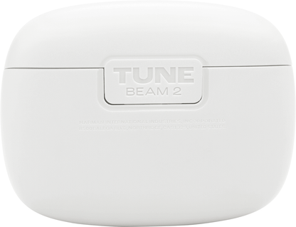 Handsfree Bluetooth JBL Tune Beam 2, TWS, ANC, MultiPoint, Hvit JBLTBEAM2WHT