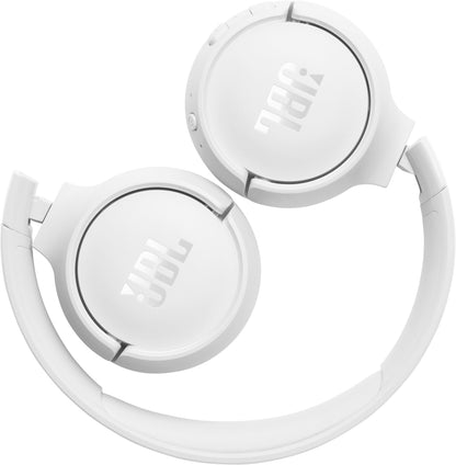 Håndfri Bluetooth JBL Tune 520BT, MultiPoint, A2DP, Hvit JBLT520BTBTWHT