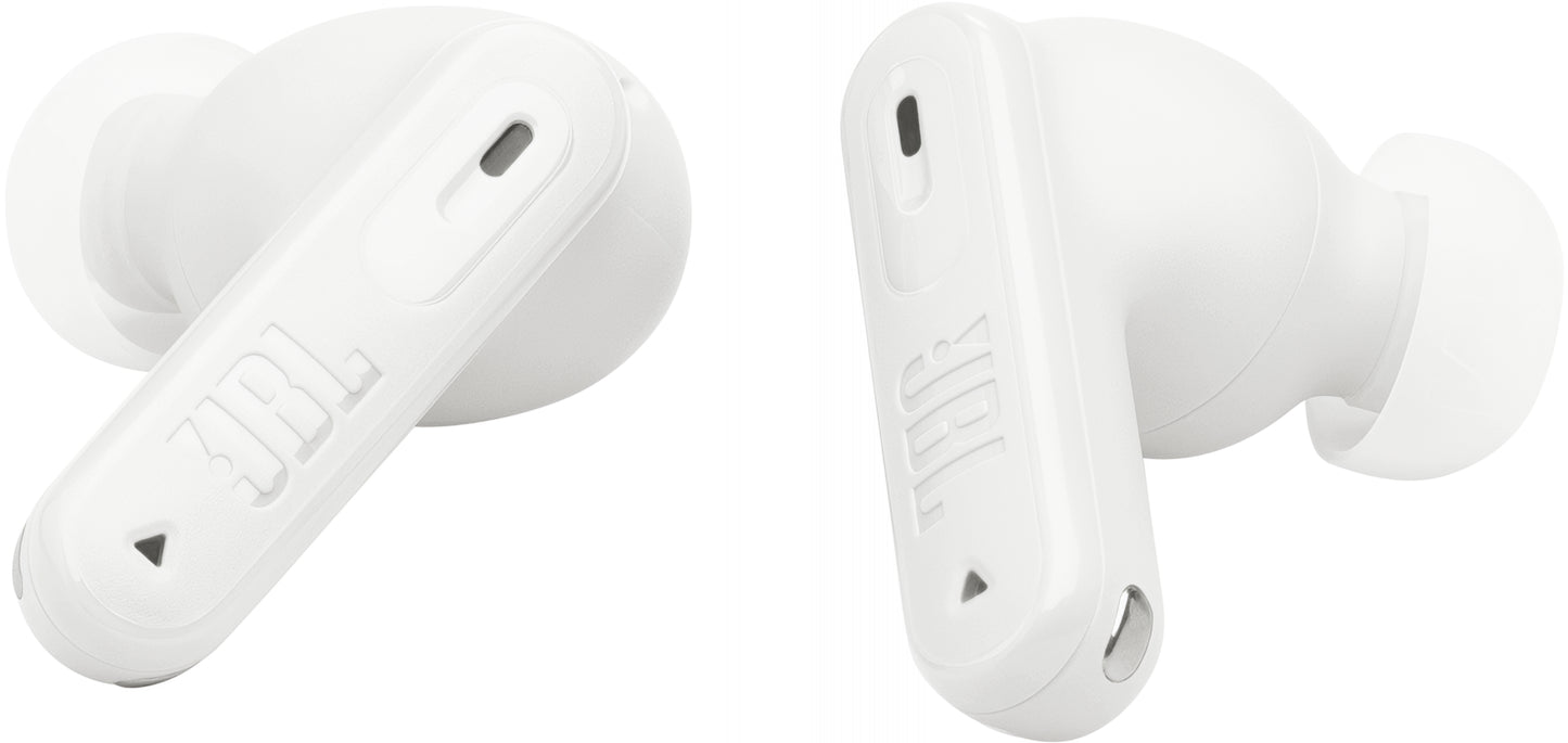Handsfree Bluetooth JBL Tune Beam 2, TWS, ANC, MultiPoint, Hvit JBLTBEAM2WHT