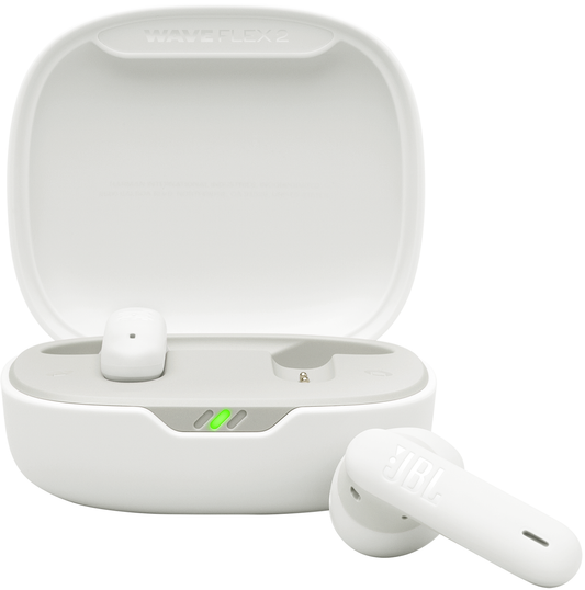 Handsfree Bluetooth JBL Wave Flex 2, TWS, ANC, MultiPoint, Hvit JBLWFLEX2WHT
