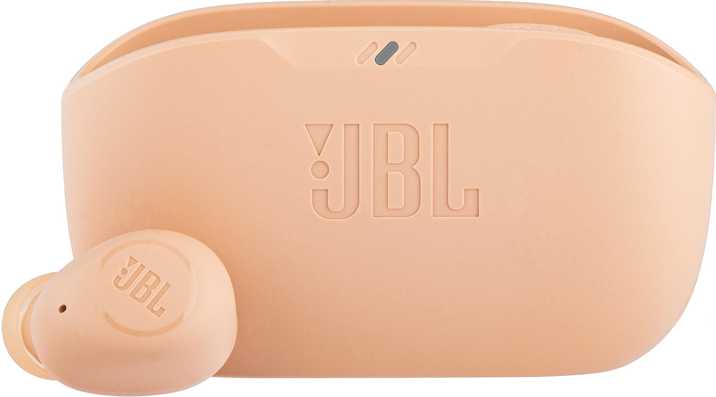 Handsfree Bluetooth JBL Wave Buds, TWS, Beige, Reseglet JBLWBUDSBEG