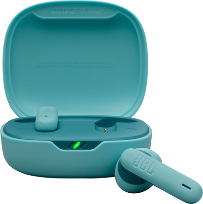 Handsfree Bluetooth JBL Wave Flex 2, TWS, ANC, MultiPoint, Blå JBLWFLEX2BLU