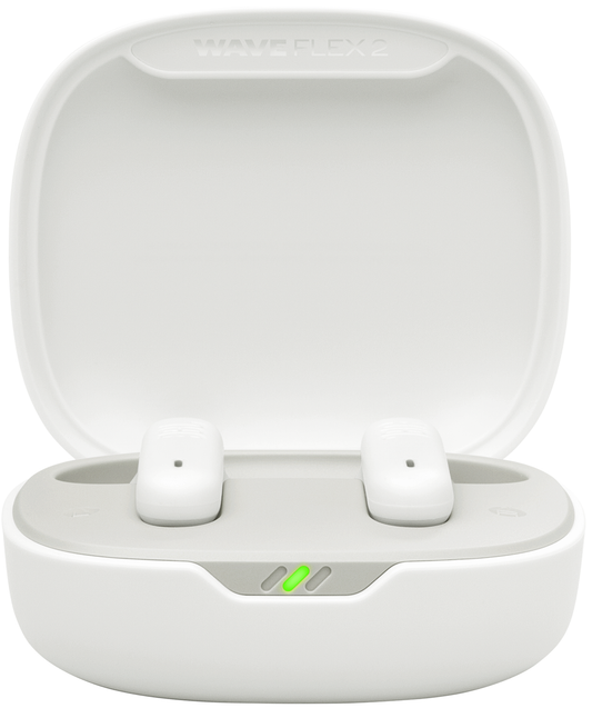 Handsfree Bluetooth JBL Wave Flex 2, TWS, ANC, MultiPoint, Hvit JBLWFLEX2WHT