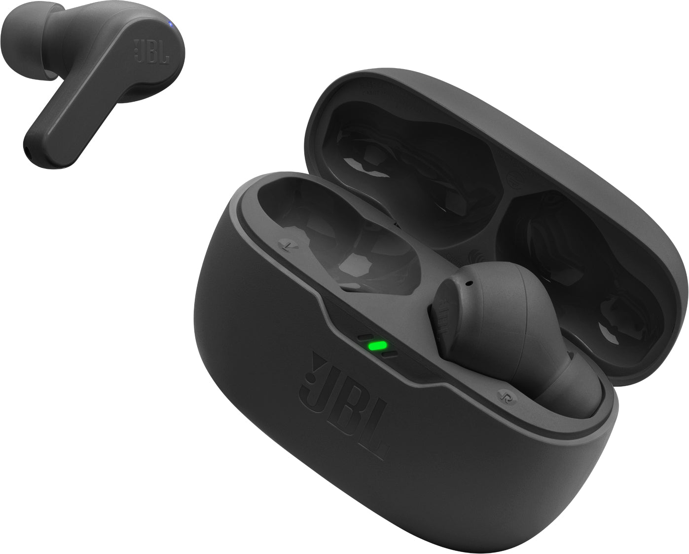Håndfri Bluetooth JBL Wave Beam, TWS, svart JBLWBEAMBLK