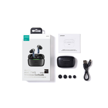 Handsfree Bluetooth Joyroom JR-BC1, TWS, ANC, Svart