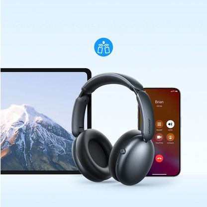 Handsfree Bluetooth Joyroom JR-JH1, A2DP, ANC, Svart