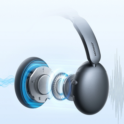 Handsfree Bluetooth Joyroom JR-JH1, A2DP, ANC, Svart