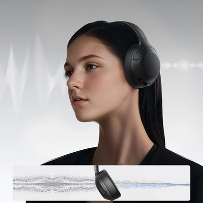 Handsfree Bluetooth Joyroom JR-JH2, A2DP, ANC, Svart