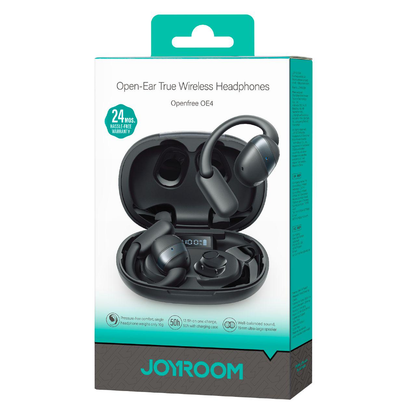 Handsfree Bluetooth Joyroom Open Ear JR-OE4, TWS, Svart