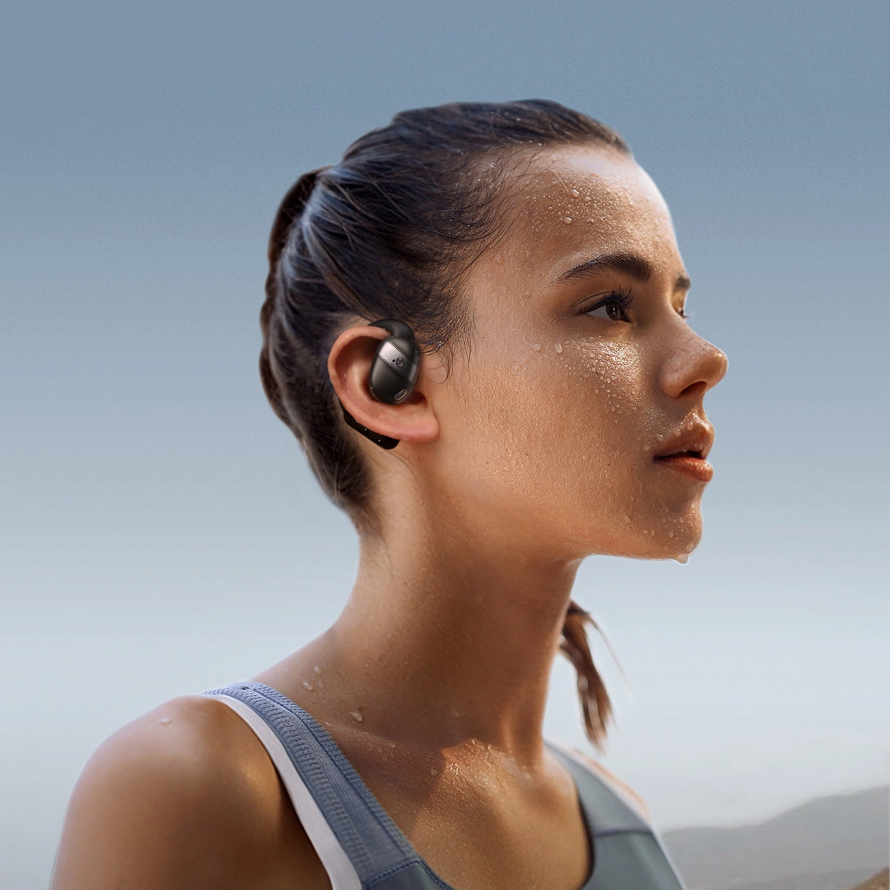 Handsfree Bluetooth Joyroom Open Ear JR-OE4, TWS, Svart