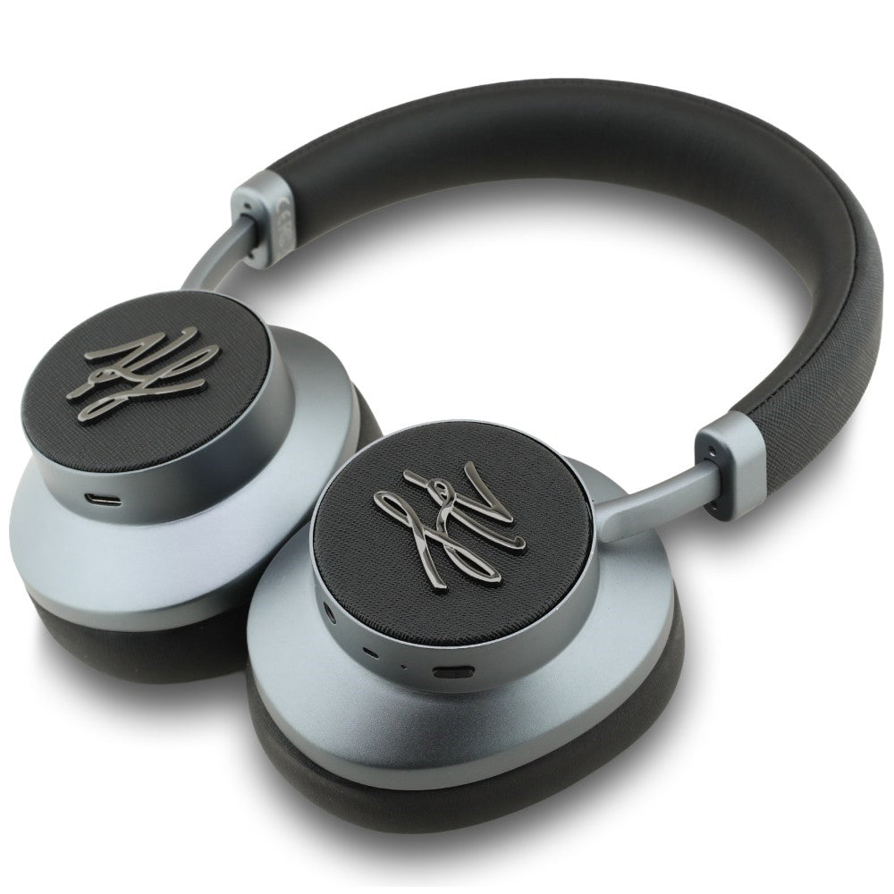 Handsfree Bluetooth Karl Lagerfeld Grained Initials, A2DP, ANC, Svart