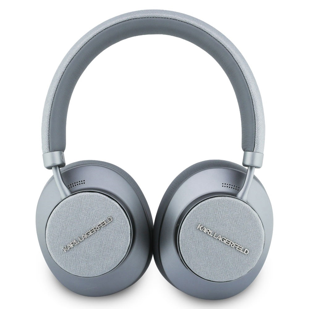 Handsfree Bluetooth Karl Lagerfeld Saffiano Elongated, A2DP, ANC, Grå
